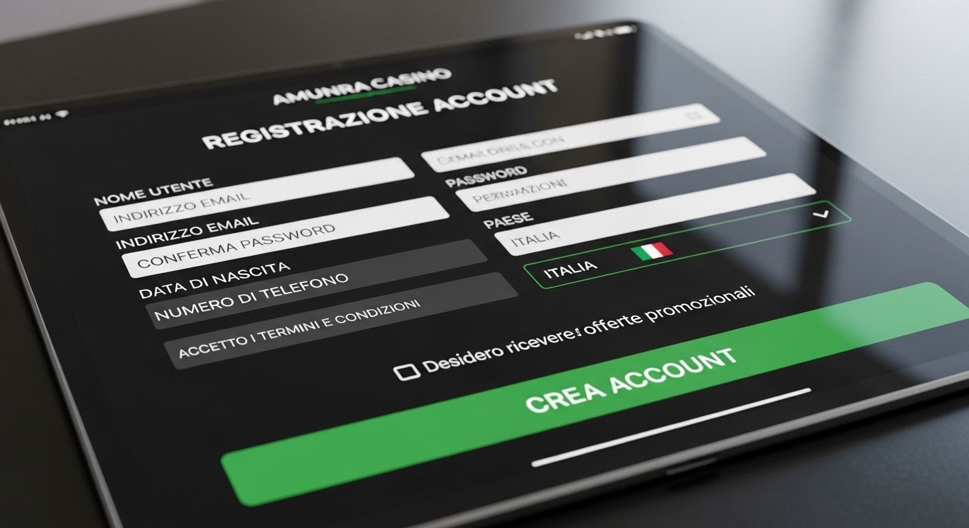 Come registrarsi registration problem