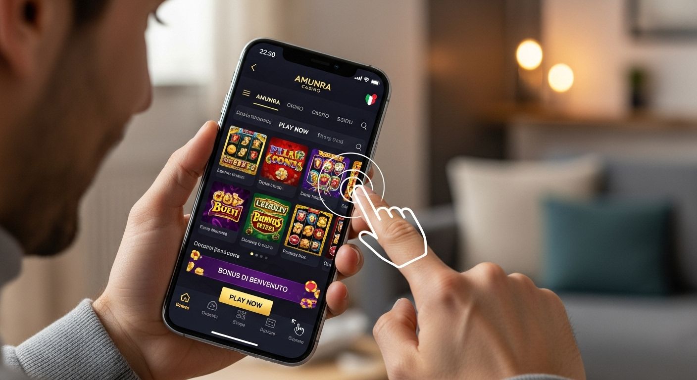 Esperienza utente live casino mobile
