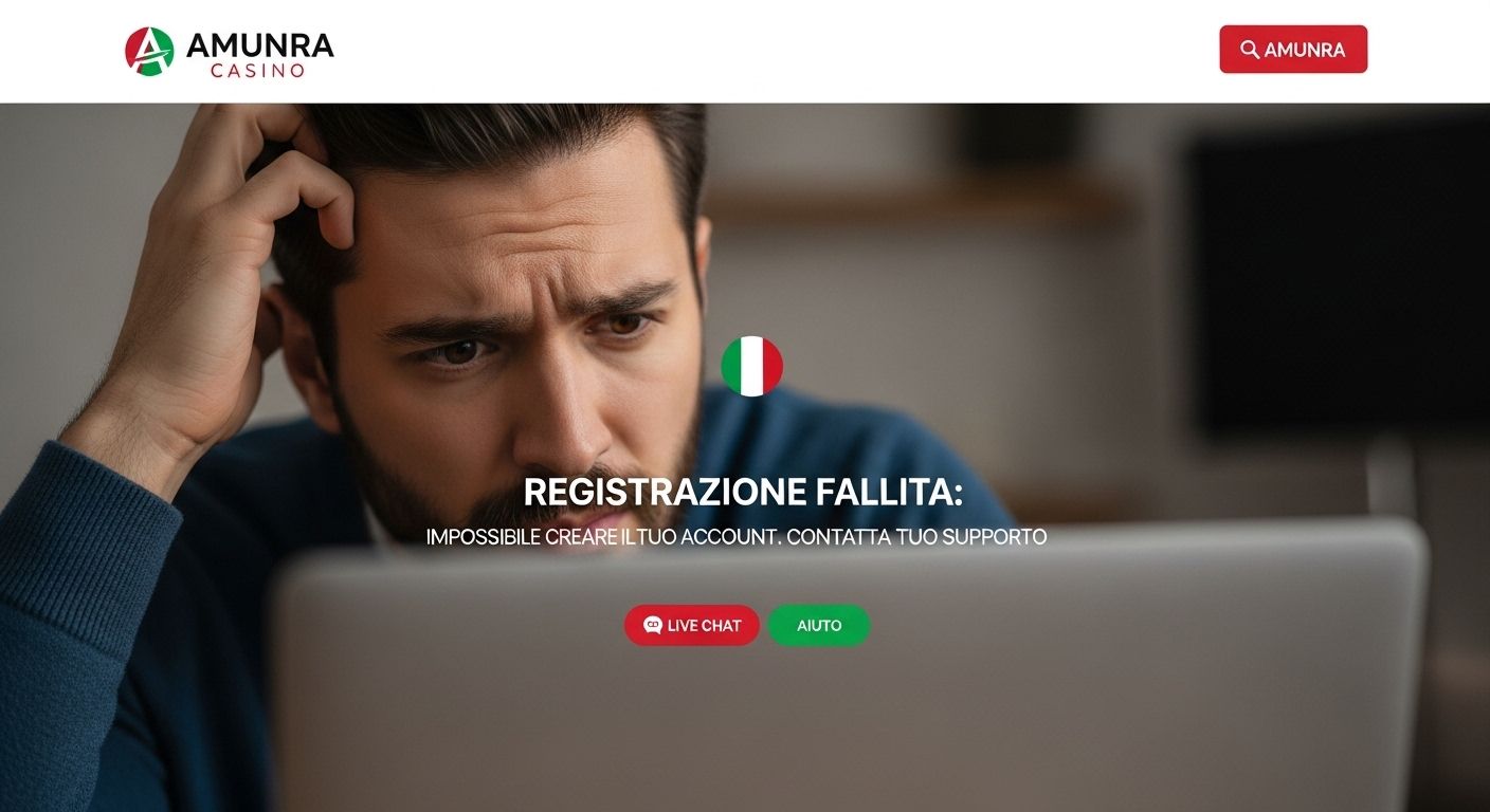 Risoluzione dei problemi di registrazione register login
